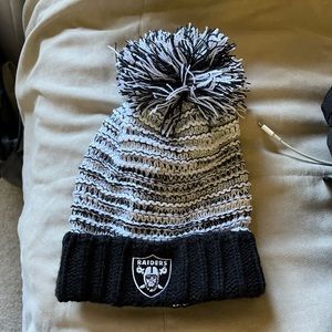 Raiders winter hat